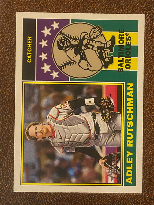 Adley Rutschman - 2025 Topps Heritage - Player Icon Insert - Orioles
