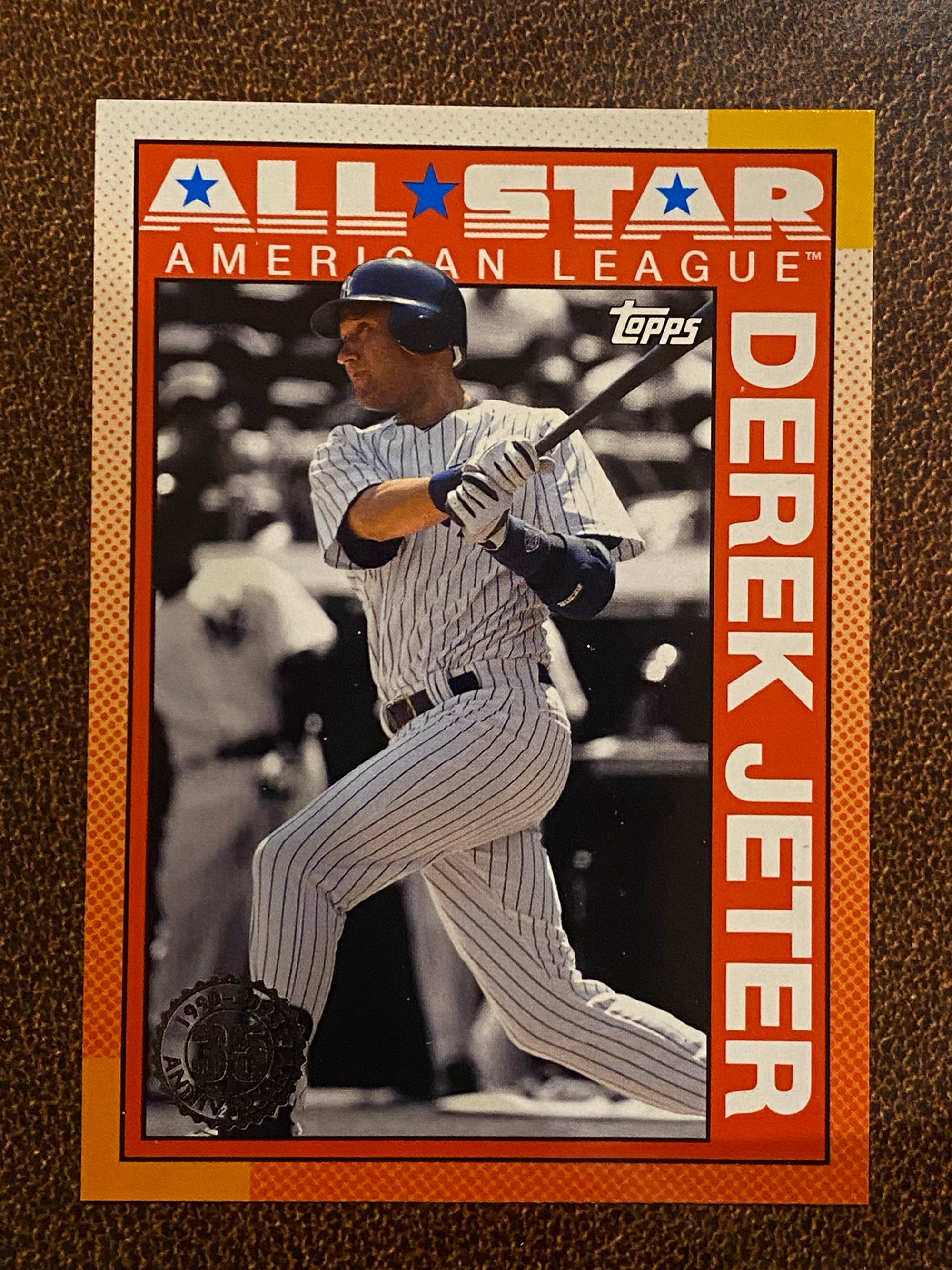 Derek Jeter - 2025 Topps Series 2 - 1990 All Star Insert - Yankees