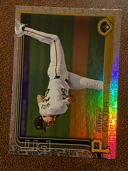 Bailey Falter - 2025 Topps Series 2 - Fanatics Exclusive Topps Foil Border - Pirates