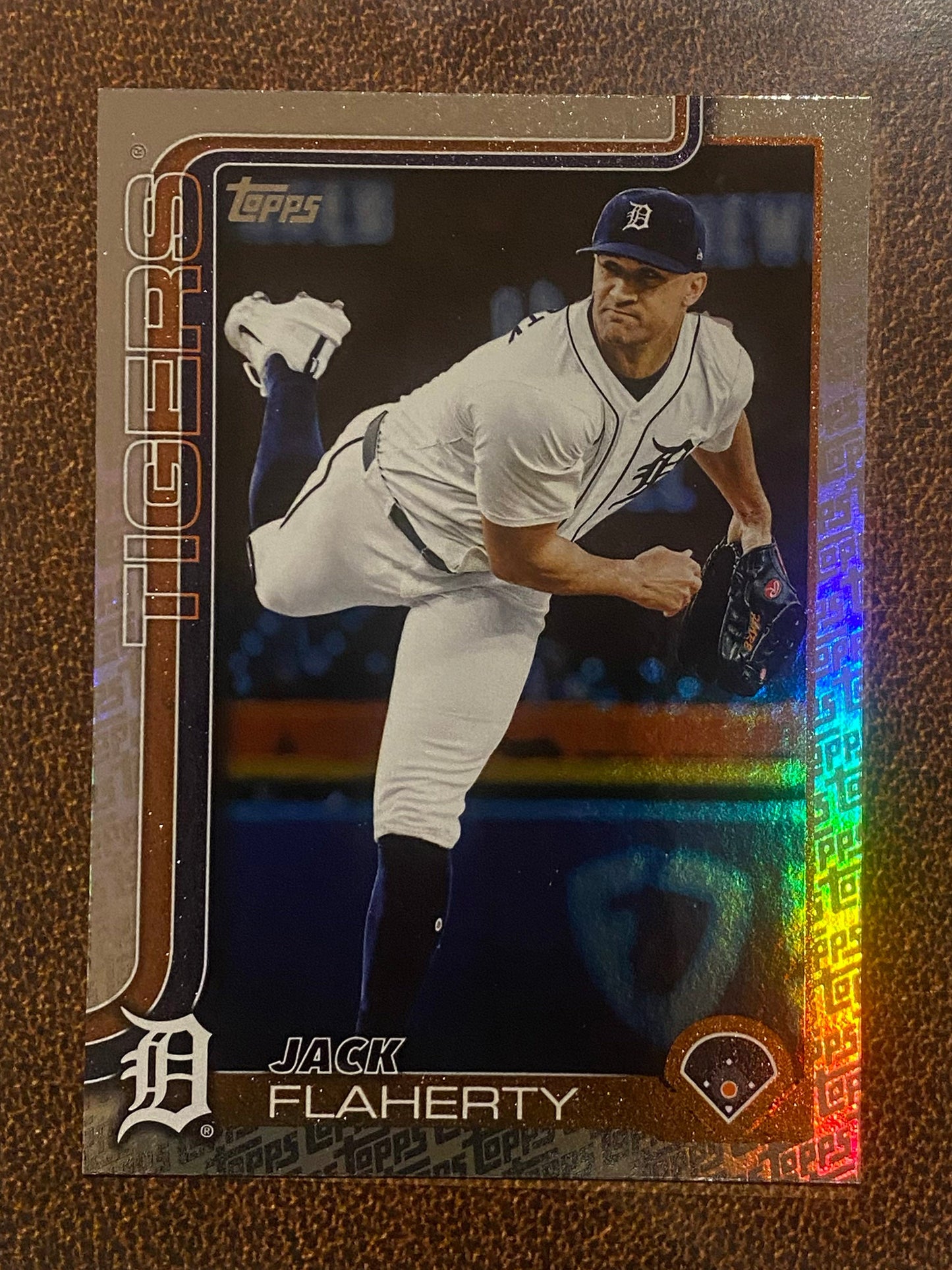 Jack Flaherty - 2025 Topps Series 2 - Fanatics Exclusive Topps Foil Border - Tigers