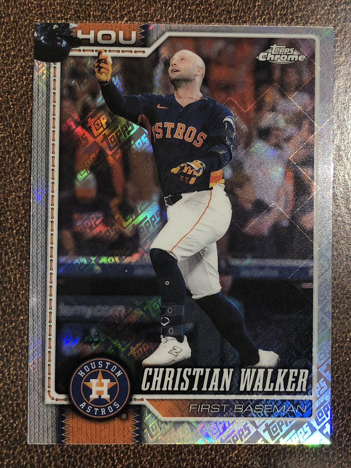 Christian Walker - 2026 Topps Chrome - Fanatics Topps Foil - Astros
