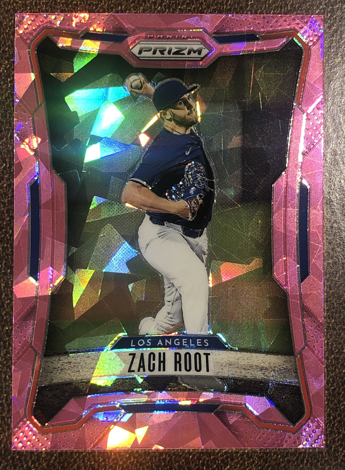 Zach Root - 2026 Panini Prizm - Pink Ice - Dodgers