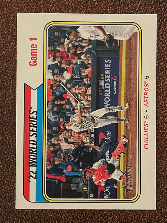 J.T. Realmuto - 2023 Topps Heritage - Short Print - Phillies
