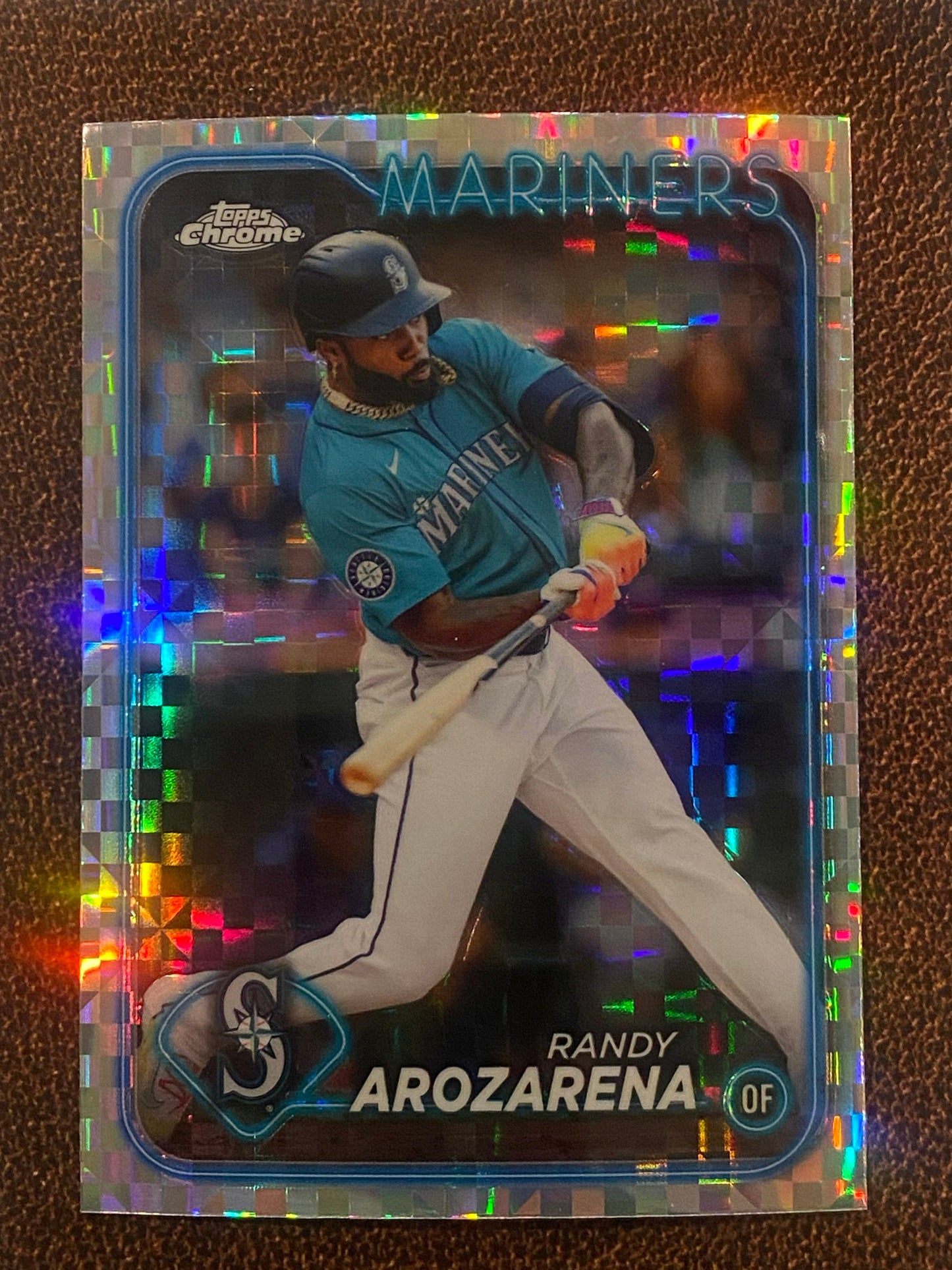 Randy Arozarena - 2024 Topps Chrome Update - XFractor - Mariners