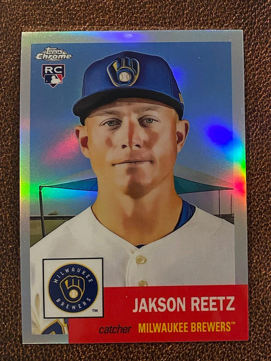 Jakson Reetz - 2022 Topps Chrome Platinum Anniversary - Refractor - Brewers