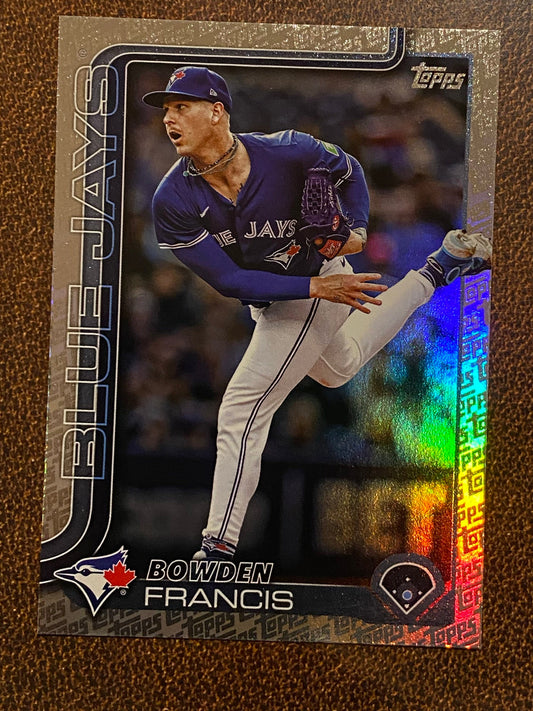 Bowden Francis - 2025 Topps Series 2 - Fanatics Exclusive Topps Foil Border - Blue Jays
