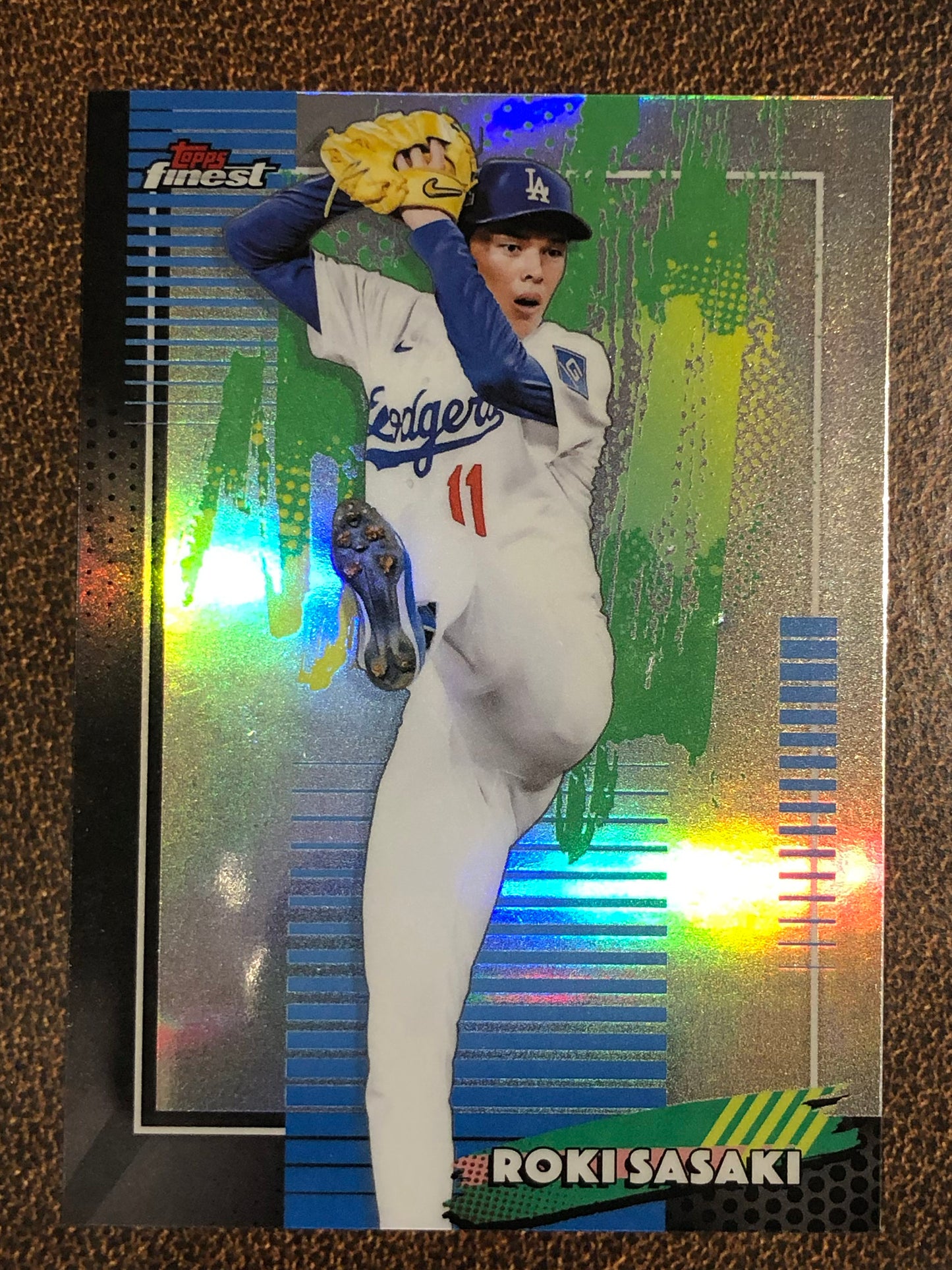 Roki Sasaki - 2026 Topps Finest - Common Refractor - Dodgers