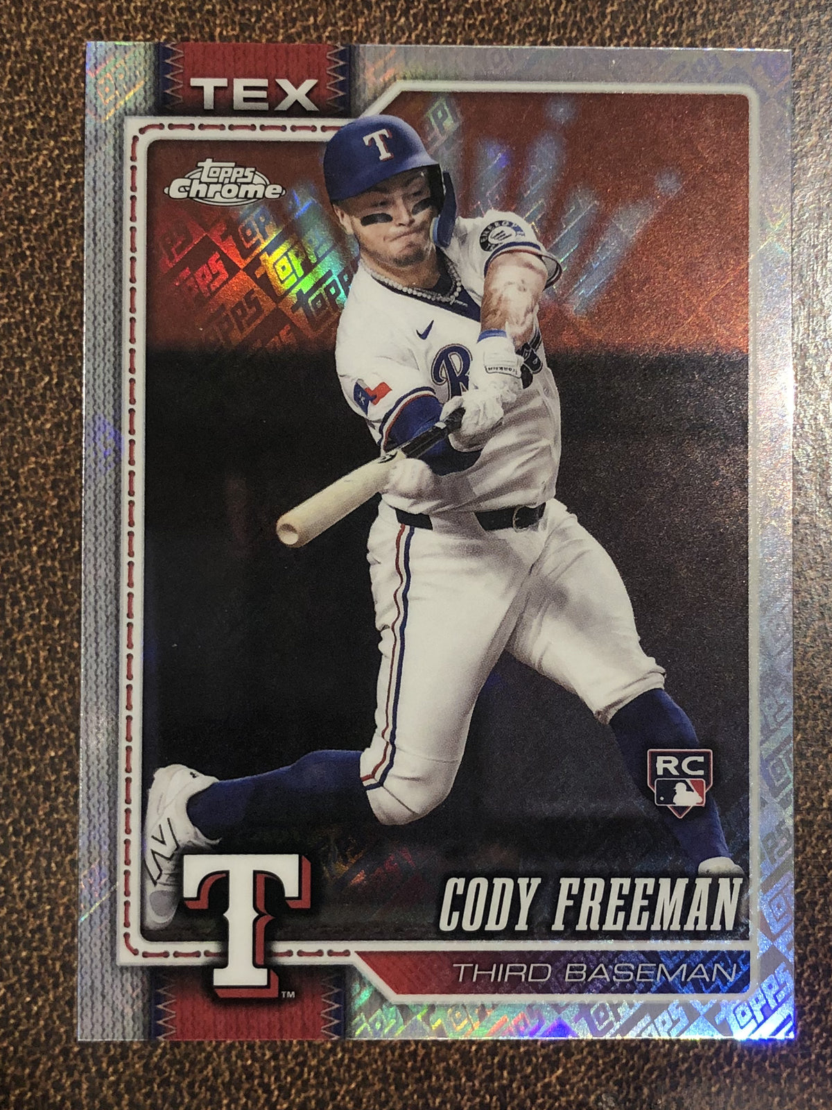 Cody Freeman - 2026 Topps Chrome - Fanatics Topps Foil - Rangers