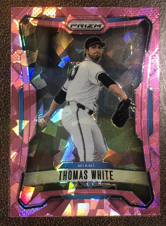 Thomas White - 2026 Panini Prizm - Pink Ice - Marlins