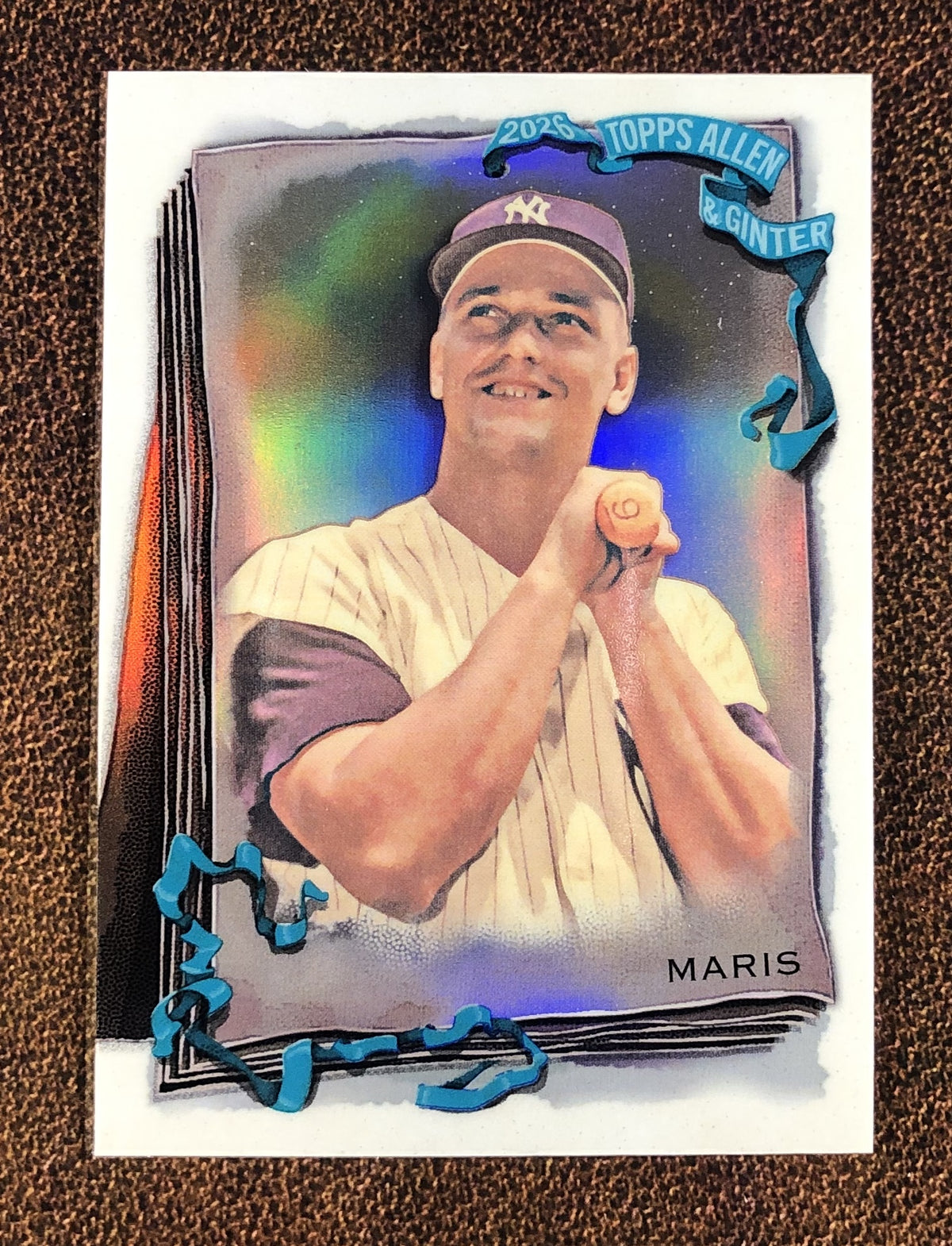 Roger Maris - 2026 Topps Allen & Ginter - Chrome Refractor - Yankees