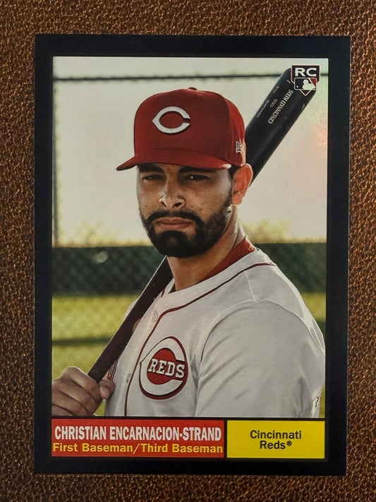Christian Encarnacion Strand - 2024 Topps Archives - Black Foil - Reds