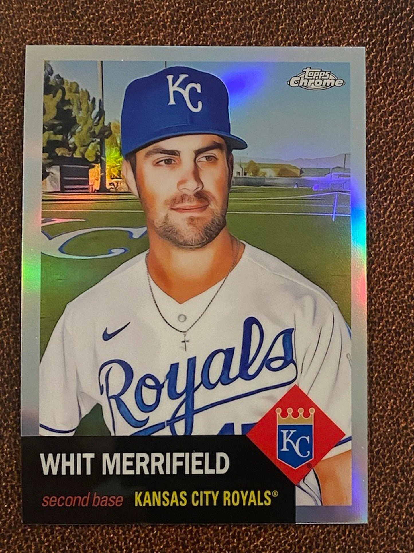 Whit Merrifield - 2022 Topps Chrome Platinum Anniversary - Refractor - Royals