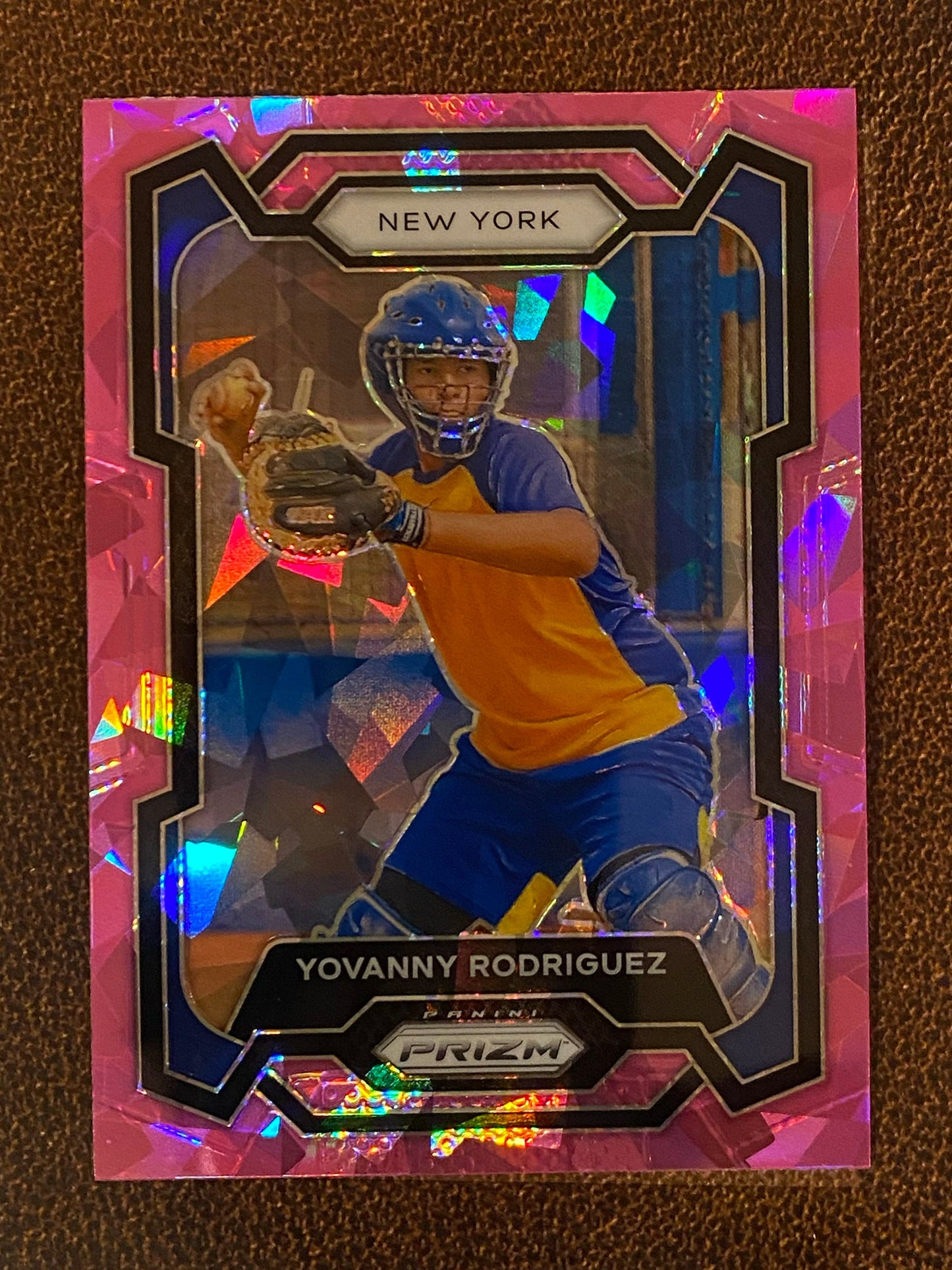 Yovanny Rodriguez - 2024 Panini Prizm - Pink Ice Mega - Mets