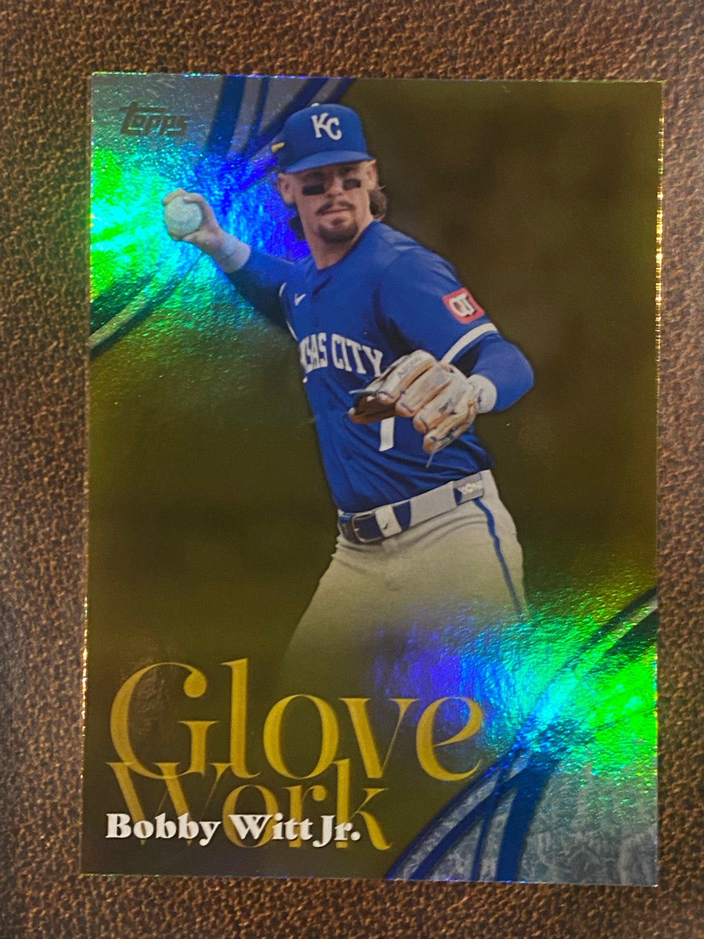 Bobby Witt Jr. - 2026 Topps Series 2 - Glove Work - Royals