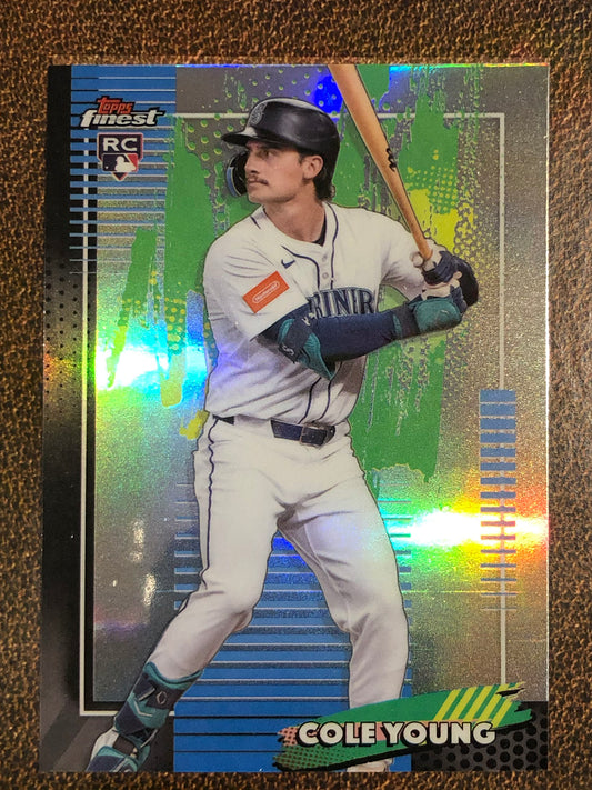 Cole Young - 2026 Topps Finest - Common Refractor - Mariners