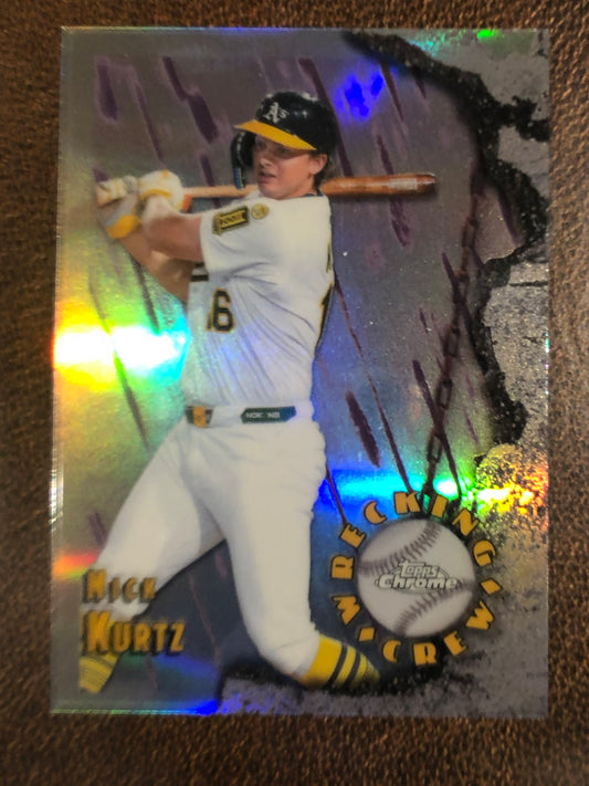 Nick Kurtz - 2026 Topps Chrome - Wrecking Crew Insert - Athletics