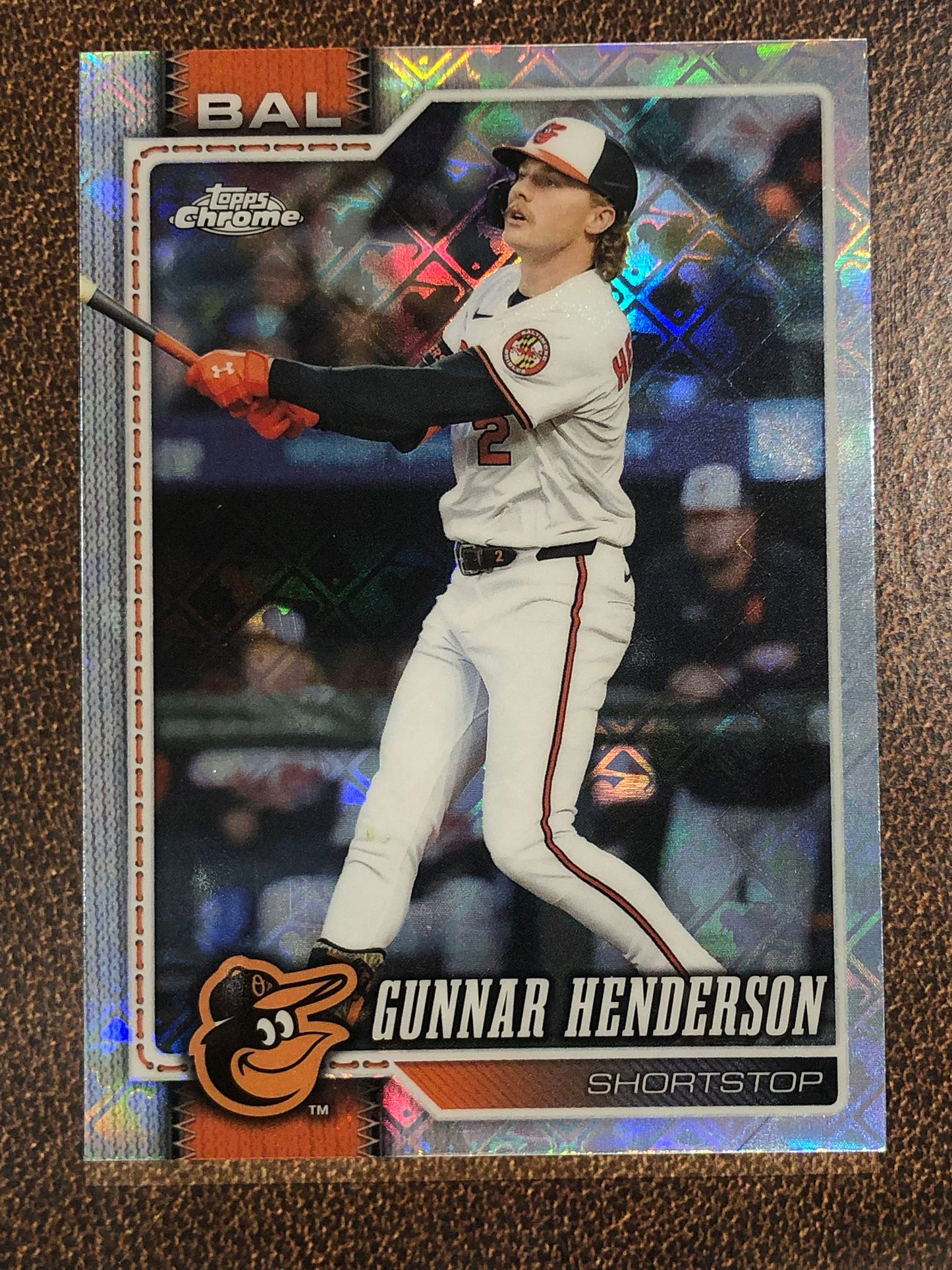 Gunnar Henderson - 2026 Topps Chrome Logofractor - Base Logofractor - Orioles