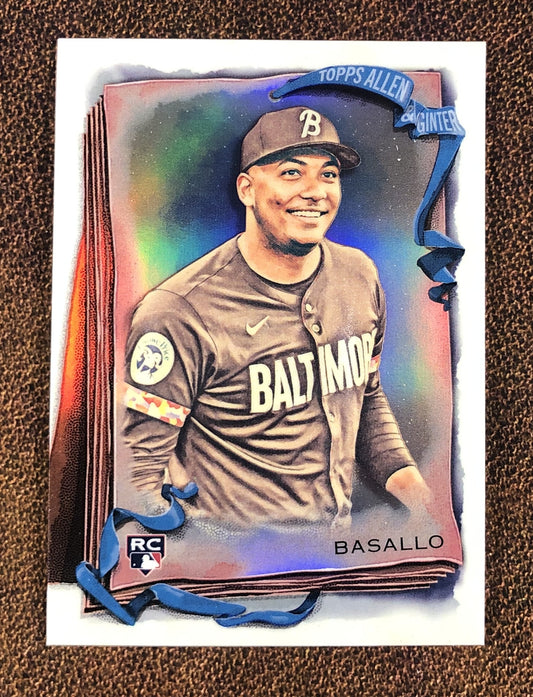 Samuel Basallo - 2026 Topps Allen & Ginter - Chrome Refractor - Orioles