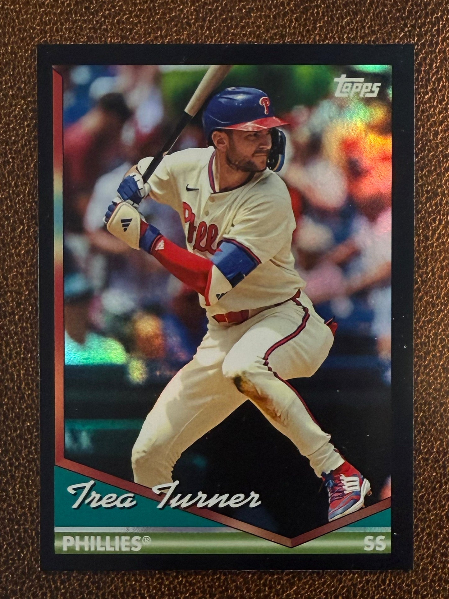 Trea Turner - 2024 Topps Archives - Black Foil - Phillies
