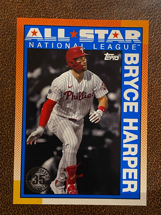 Bryce Harper - 2025 Topps Series 2 - 1990 All Star Insert - Phillies
