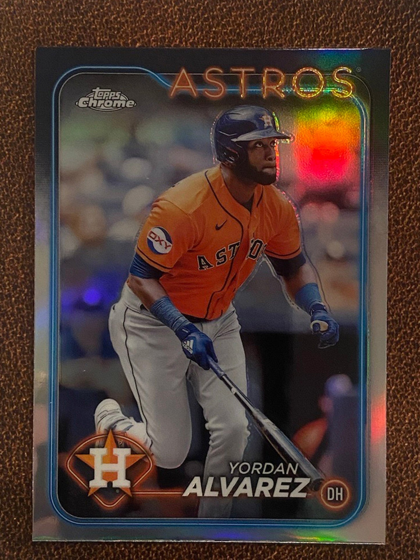 Yordan Alvarez - 2024 Topps Chrome - Refractor - Astros