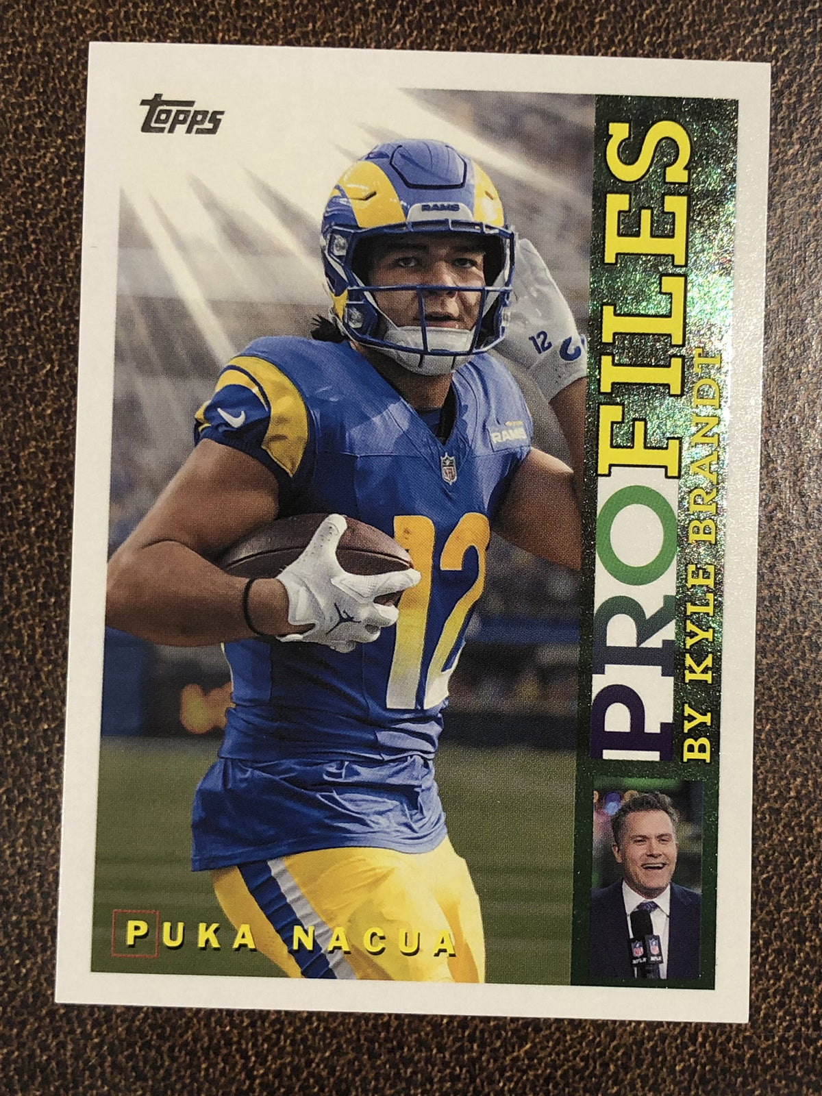 Puka Nacua - 2026 Topps Flagship - Profiles Insert - Rams