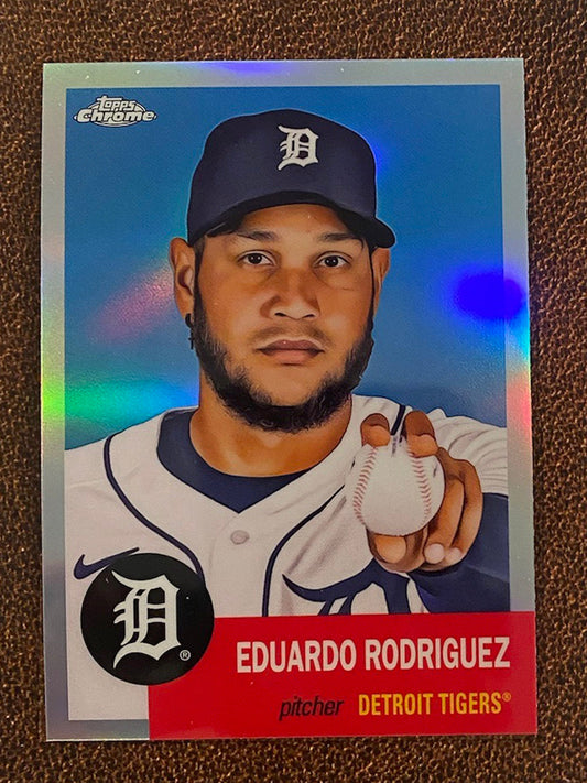 Eduardo Rodriguez - 2022 Topps Chrome Platinum Anniversary - Refractor - Tigers