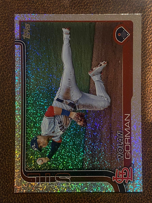 Nolan Gorman - 2025 Topps Series 2 - Sandglitter - Cardinals