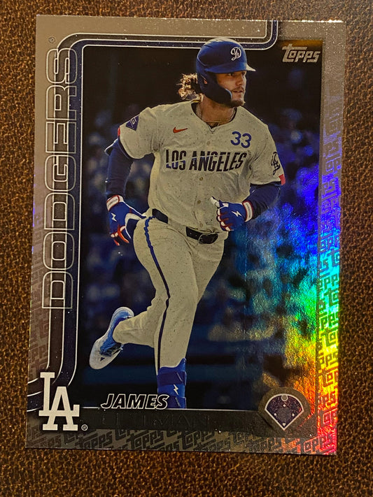 James Outman - 2025 Topps Series 2 - Fanatics Exclusive Topps Foil Border - Dodgers