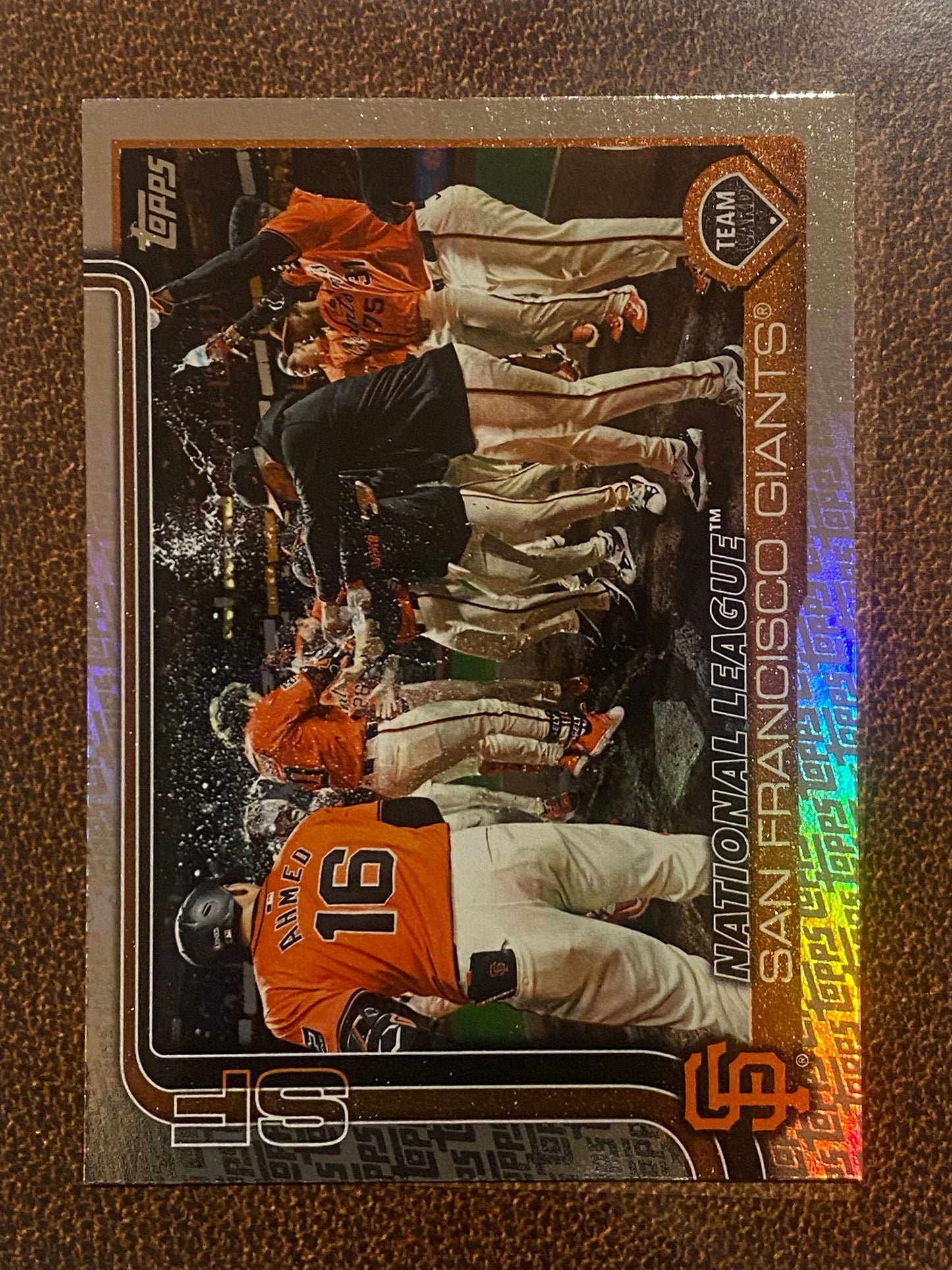 San Francisco Giants - 2025 Topps Series 2 - Fanatics Exclusive Topps Foil Border (NL) - Giants
