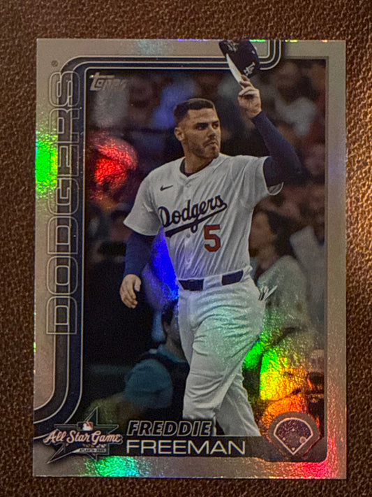 Freddie Freeman - 2025 Topps Update - All Star Game Insert - Dodgers