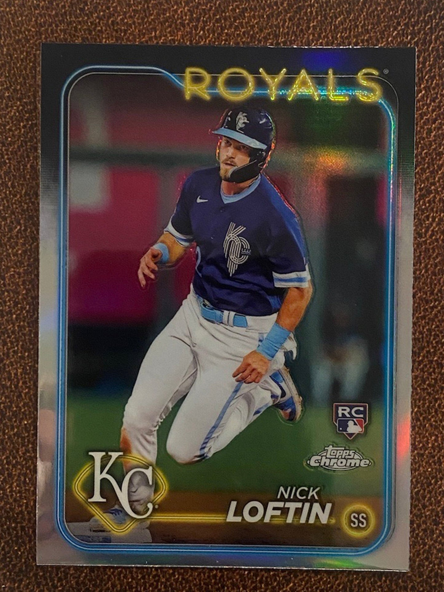 Nick Loftin - 2024 Topps Chrome - Refractor - Royals