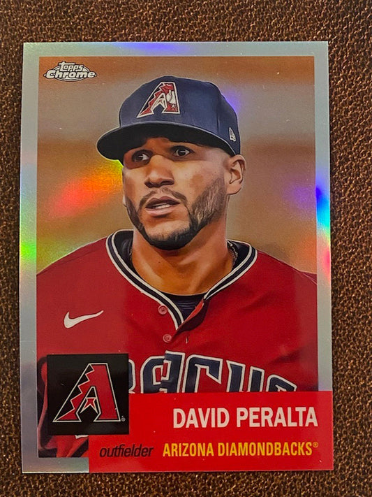 David Peralta - 2022 Topps Chrome Platinum Anniversary - Refractor - Diamondbacks