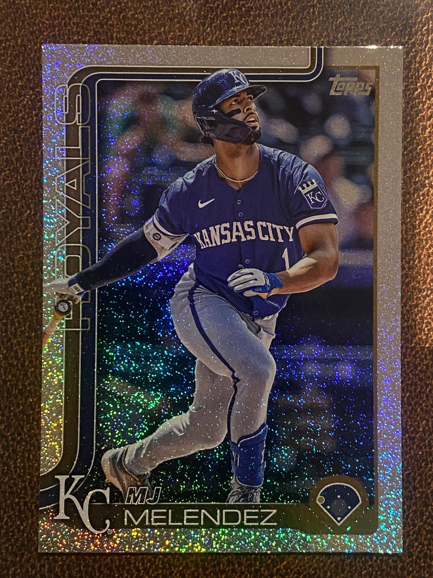 MJ Melendez - 2025 Topps Series 2 - Sandglitter - Royals