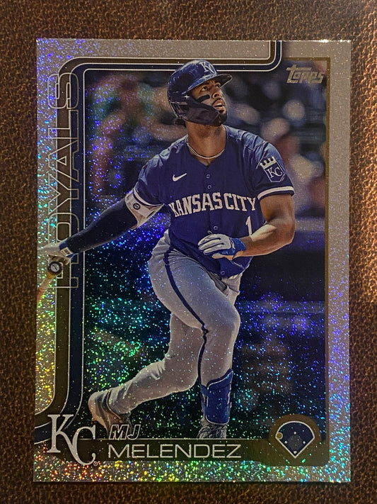 MJ Melendez - 2025 Topps Series 2 - Sandglitter - Royals