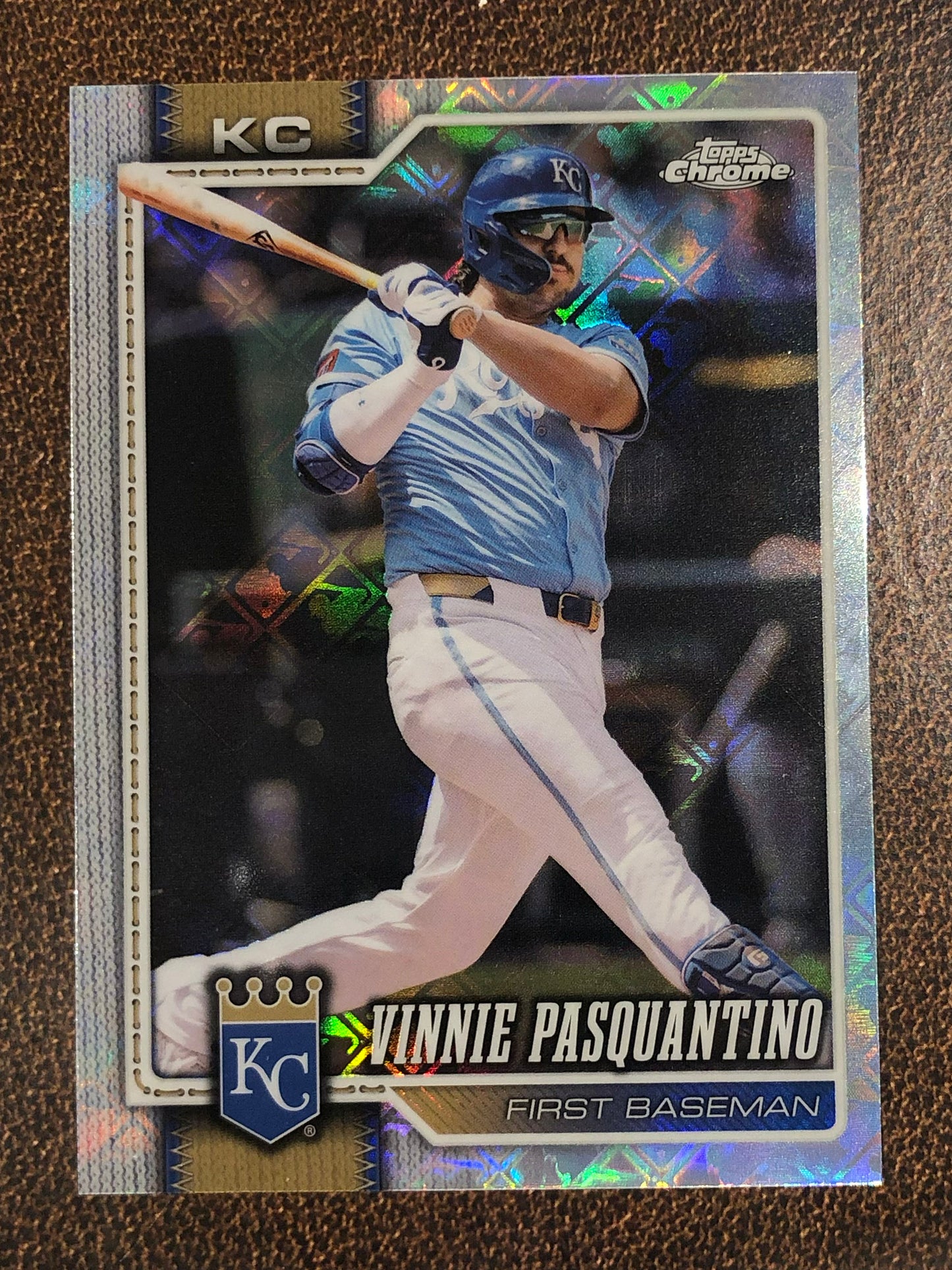 Vinnie Pasquantino - 2026 Topps Chrome Logofractor - Base Logofractor - Royals