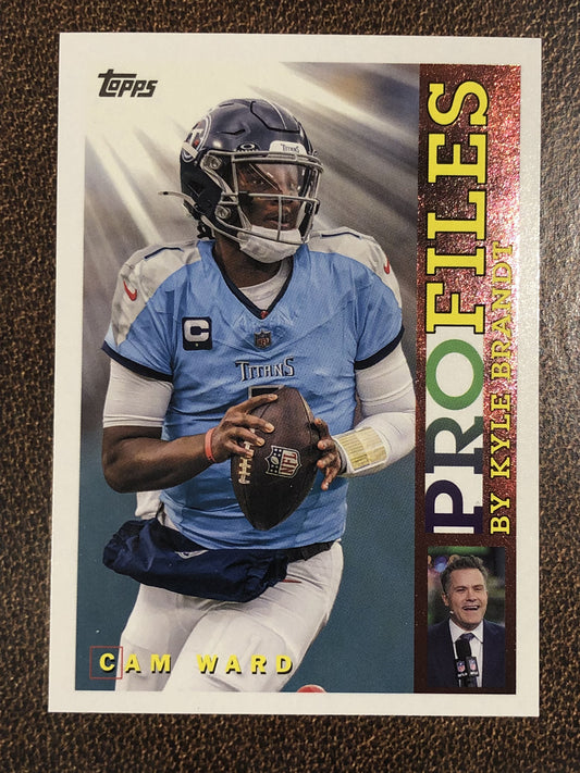 Cam Ward - 2026 Topps Flagship - Profiles Insert - Titans