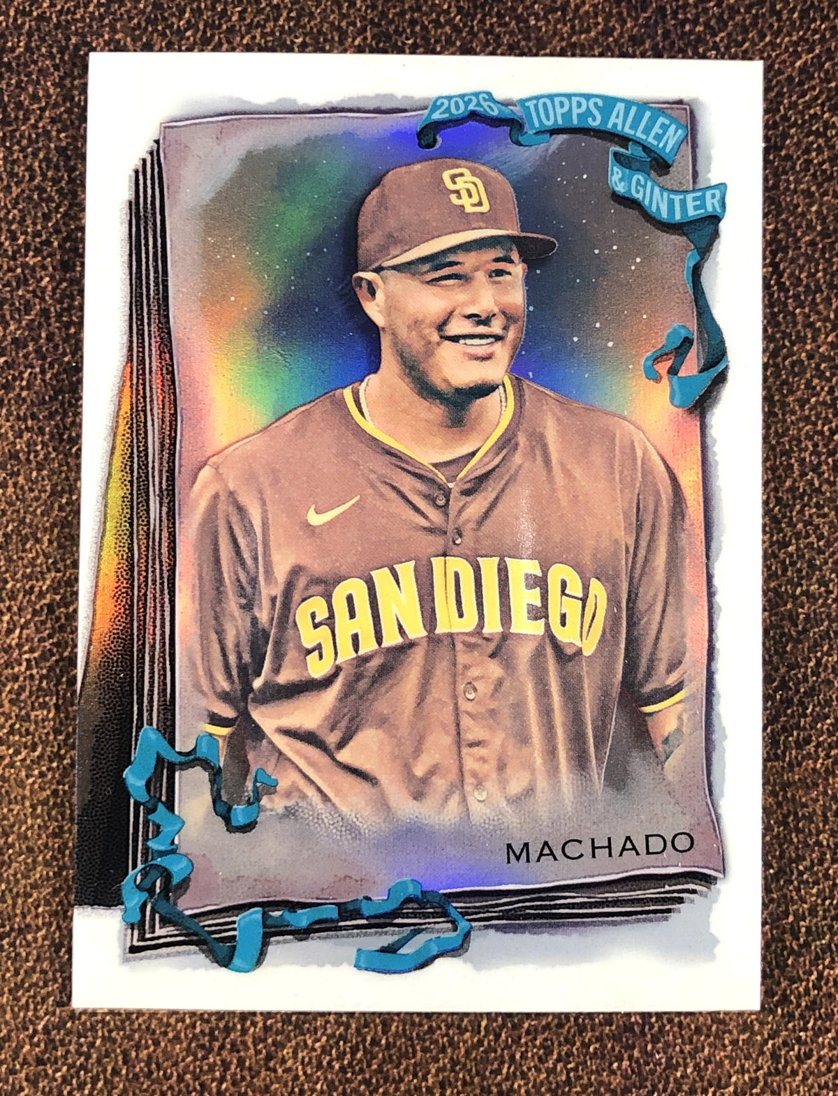 Manny Machado - 2026 Topps Allen & Ginter - Chrome Refractor - Padres