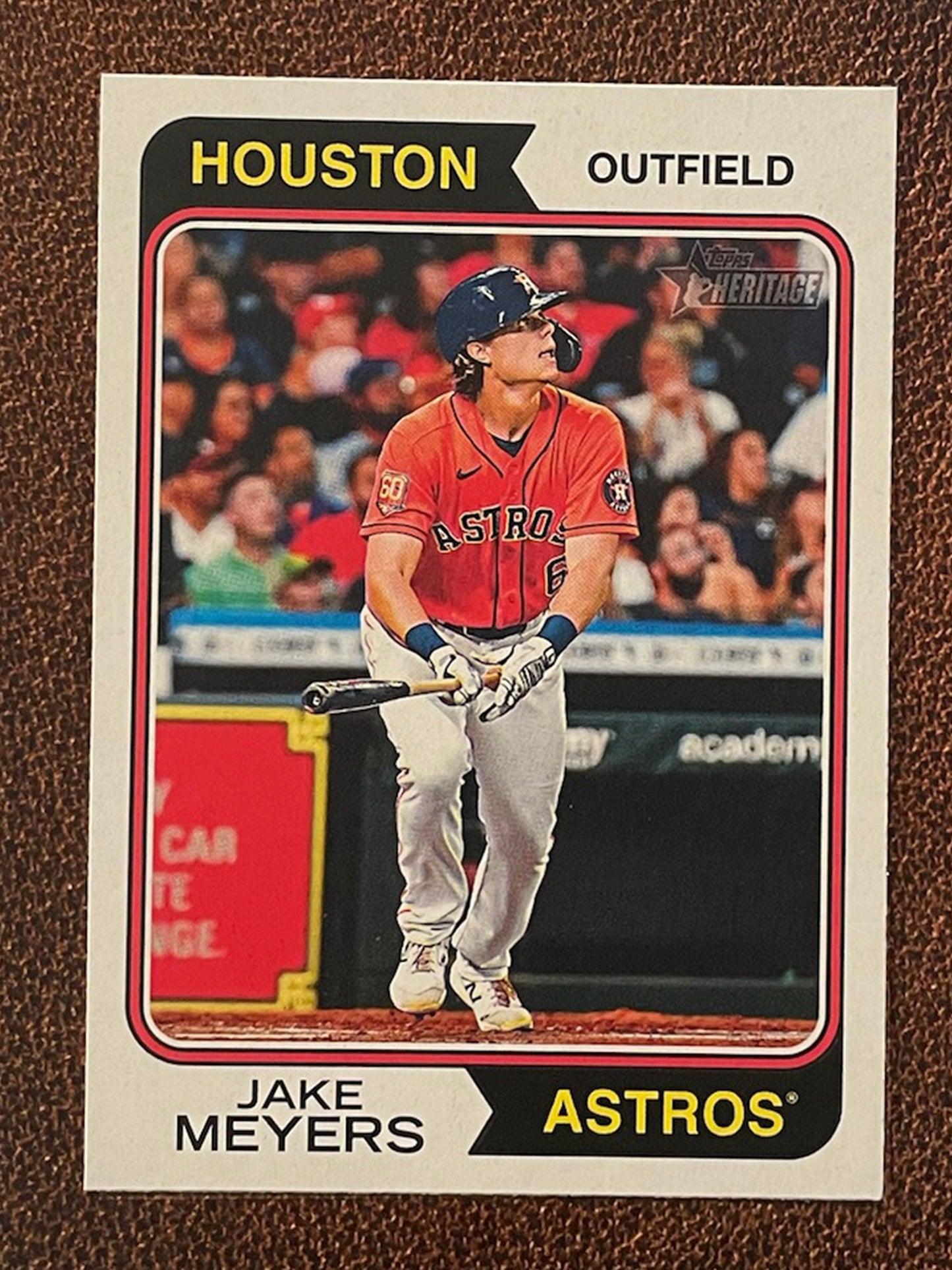 Jake Meyers - 2023 Topps Heritage - Short Print - Astros