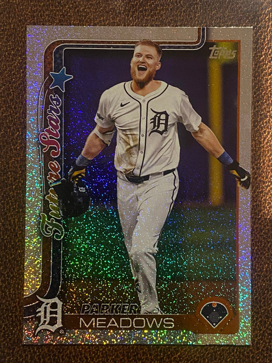 Parker Meadows - 2025 Topps Series 2 - Sandglitter - Tigers