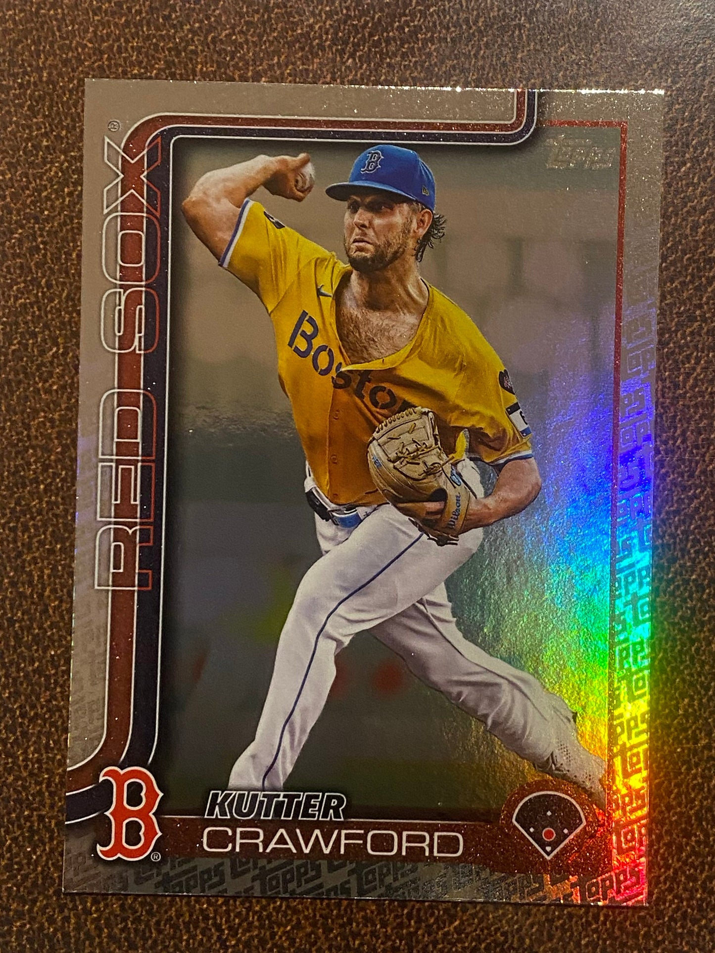 Kutter Crawford - 2025 Topps Series 2 - Fanatics Exclusive Topps Foil Border - Red Sox