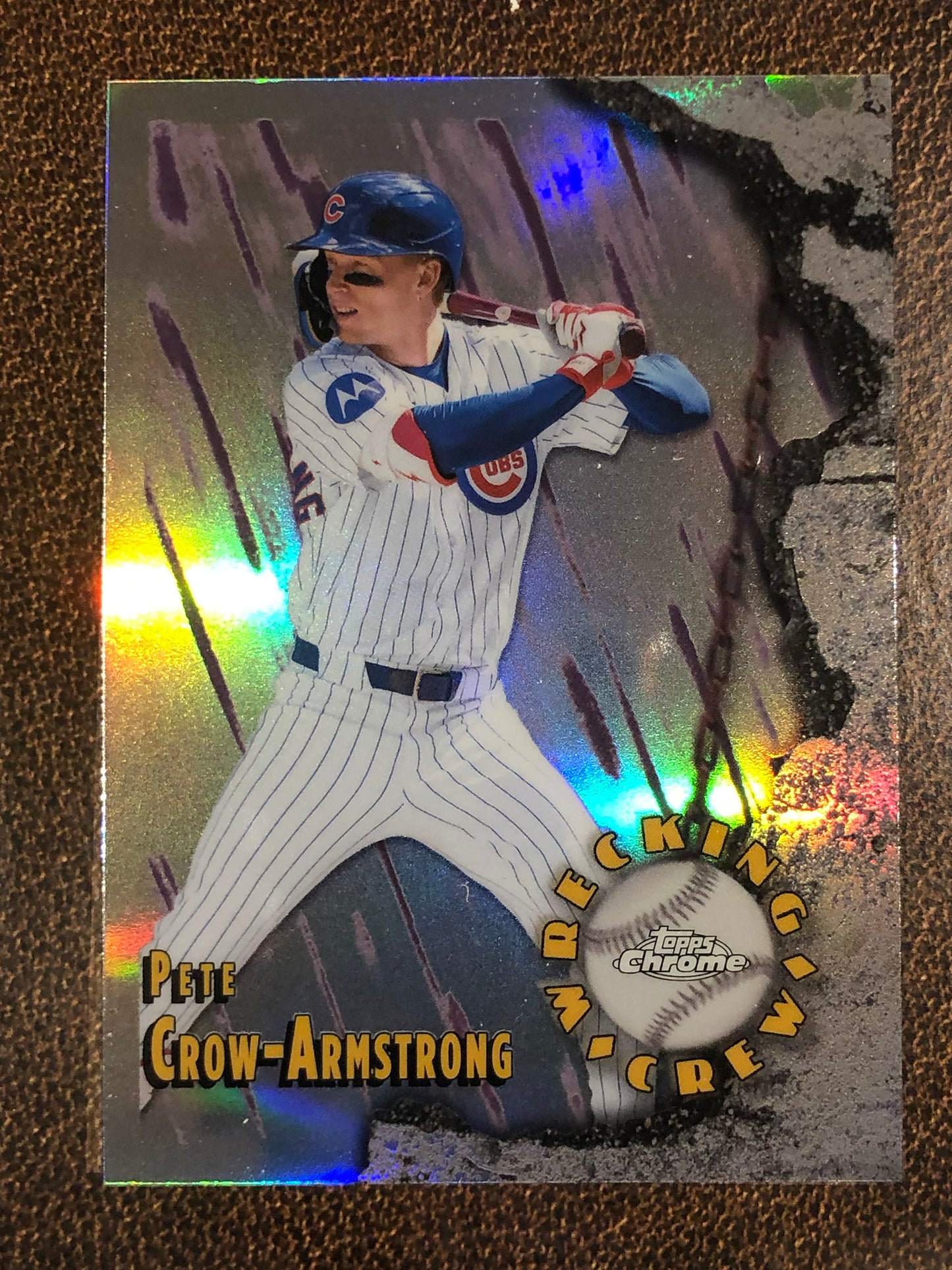 Pete Crow Armstrong - 2026 Topps Chrome - Wrecking Crew Insert - Cubs