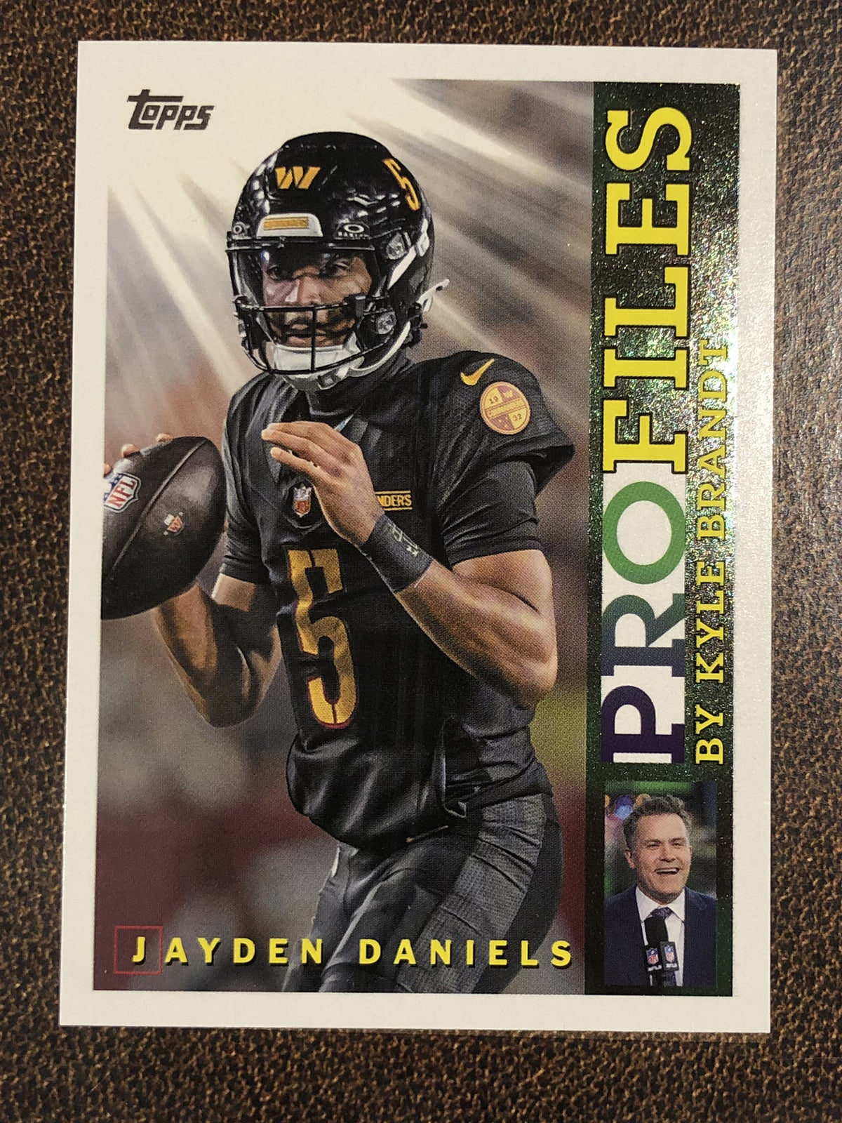 Jayden Daniels - 2026 Topps Flagship - Profiles Insert - Commanders