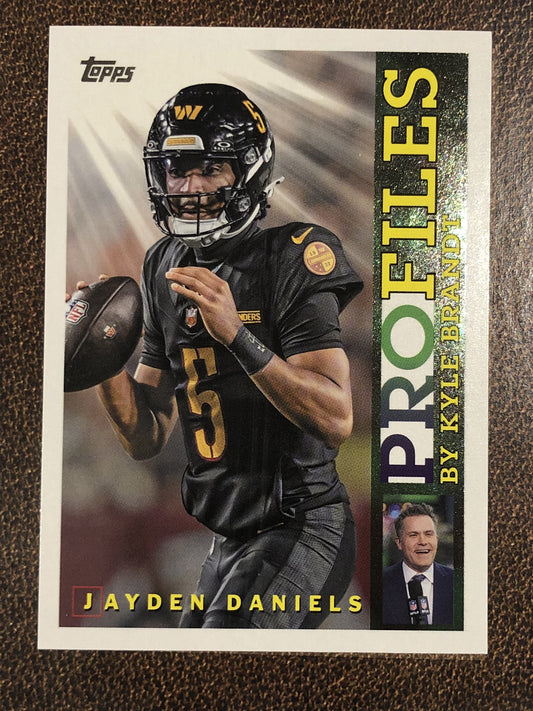 Jayden Daniels - 2026 Topps Flagship - Profiles Insert - Commanders