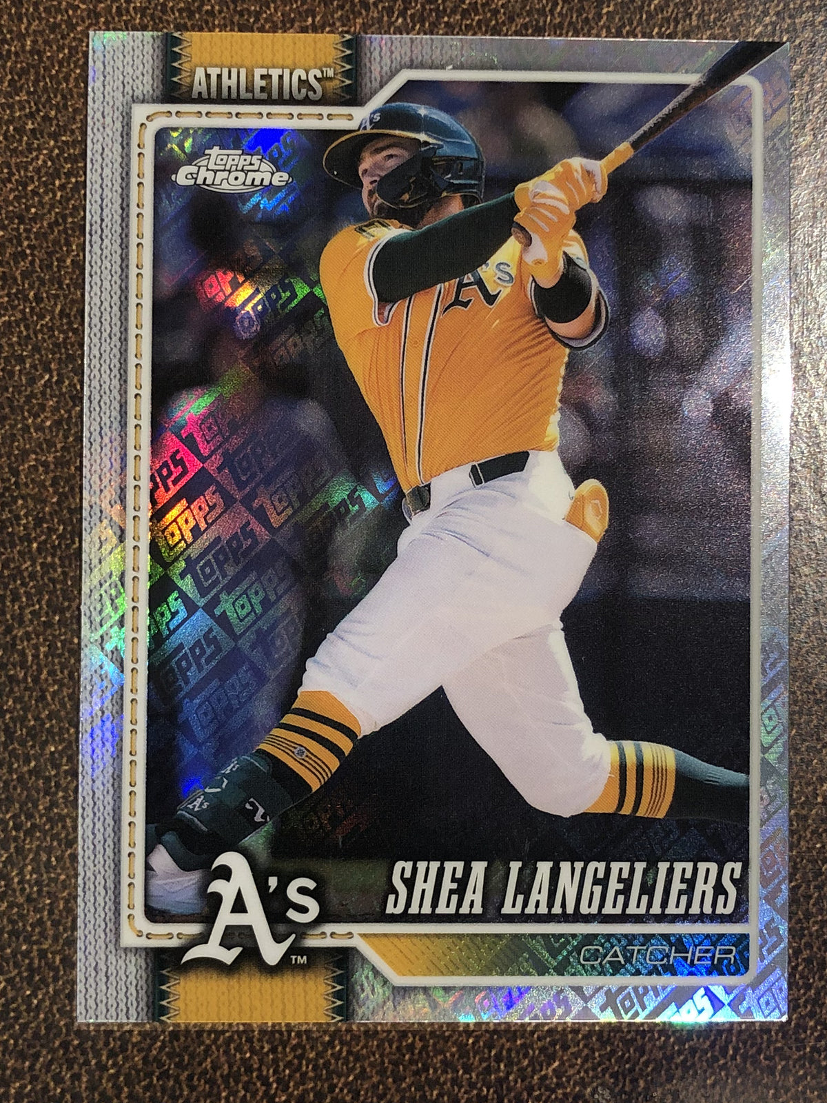 Shea Langeliers - 2026 Topps Chrome - Fanatics Topps Foil - Athletics