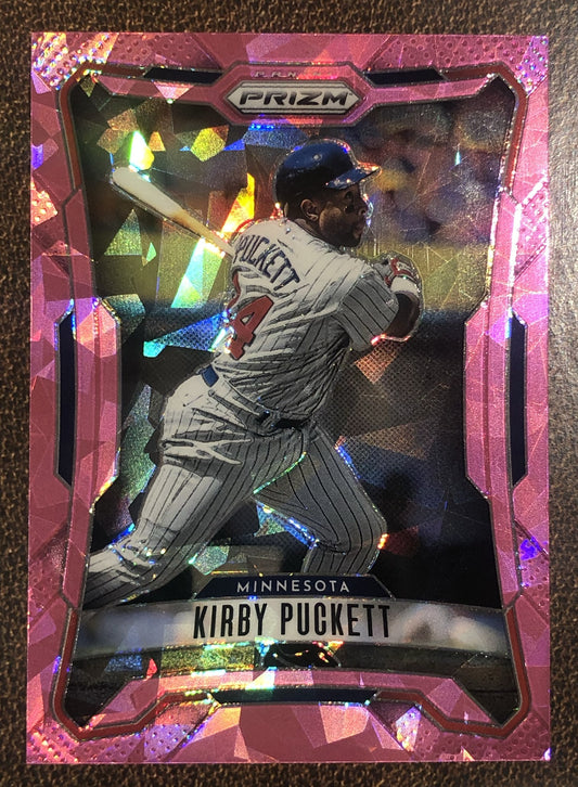Kirby Puckett - 2026 Panini Prizm - Pink Ice - Twins