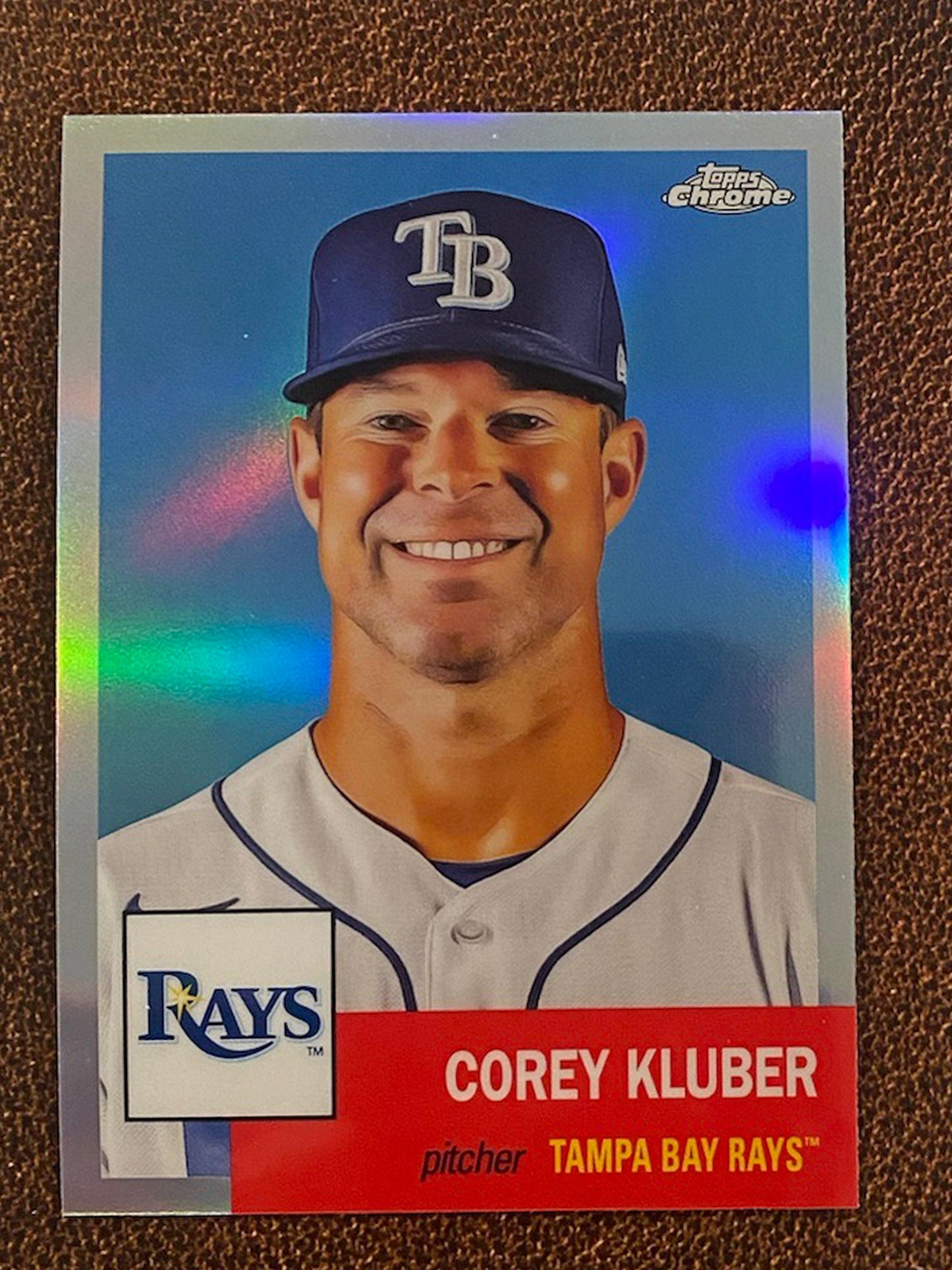 Corey Kluber - 2022 Topps Chrome Platinum Anniversary - Refractor - Rays