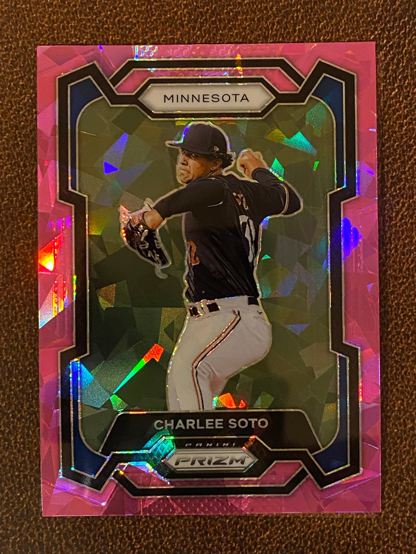 Charlee Soto - 2024 Panini Prizm - Pink Ice Mega - Twins