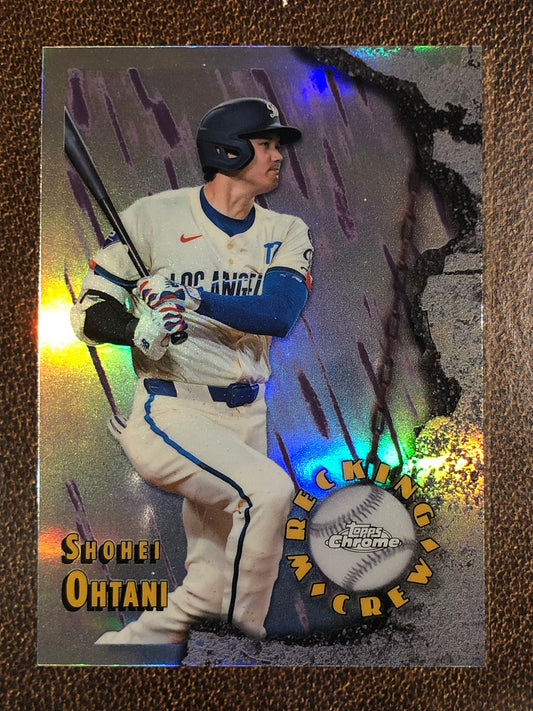 Shohei Ohtani - 2026 Topps Chrome - Wrecking Crew Insert - Dodgers