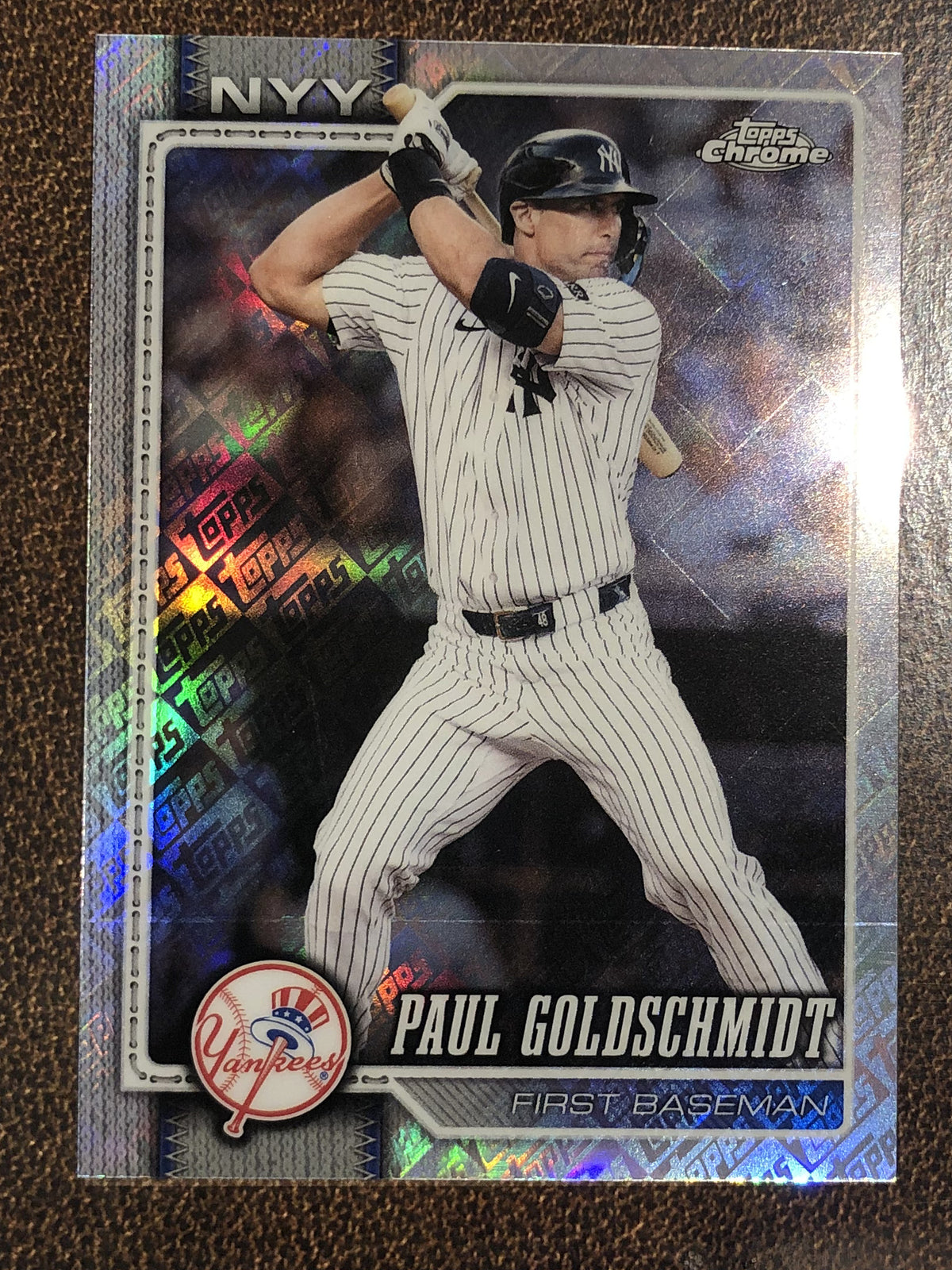 Paul Goldschmidt - 2026 Topps Chrome - Fanatics Topps Foil - Yankees